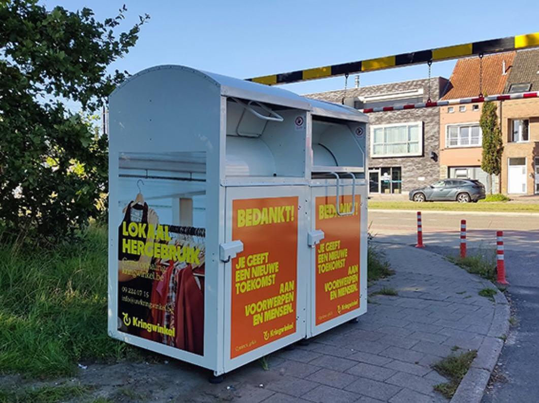 Textielcontainer Rutten